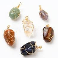 stone wire wrapping