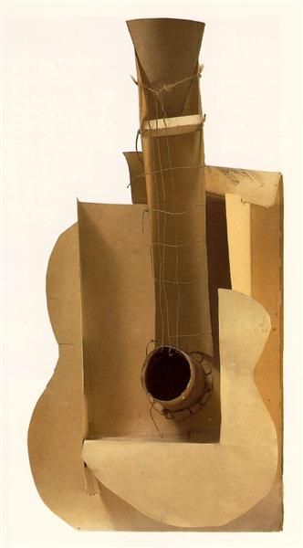 Guitar Pablo Picasso Date: 1912