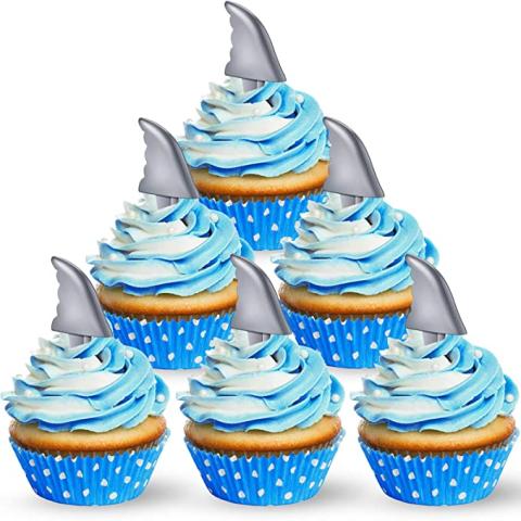 Shark Cupcakes