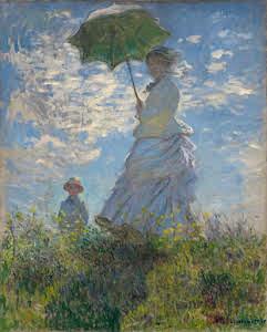 Claude Monet painting