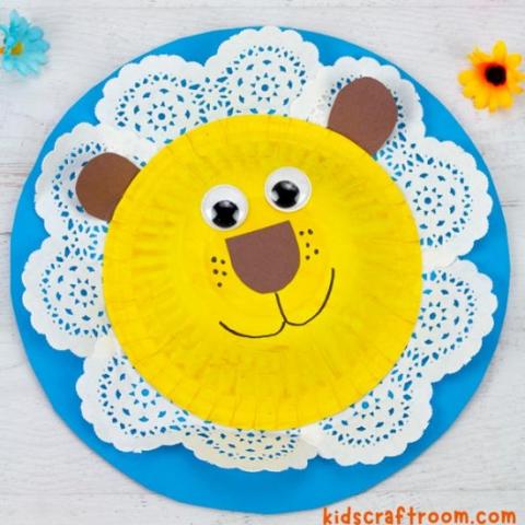 Doily Lion