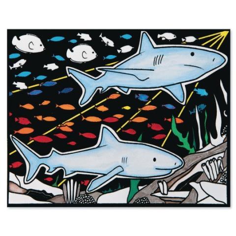 Shark Velvet Art