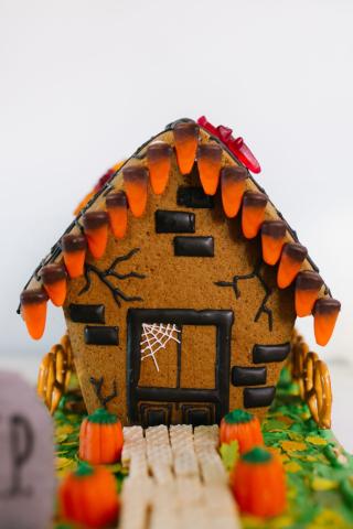 Haunted Gingerbread House