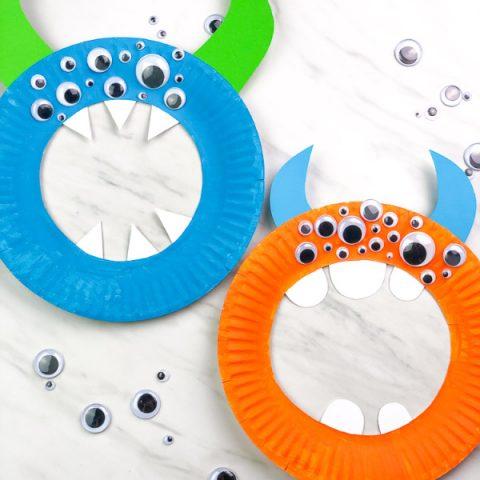 Paper Plate Monsters