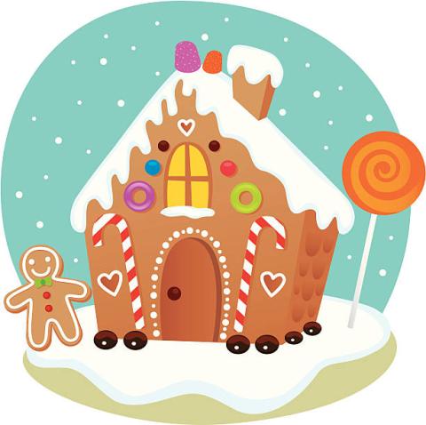 Gingerbread House Clipart