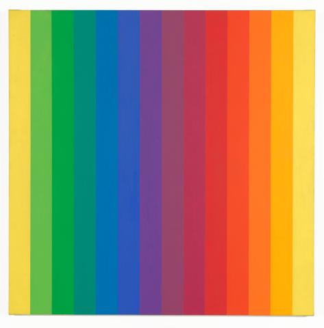 Ellsworth Kelly Spectrum I, 1953