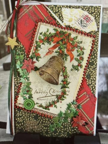Vintage holiday card