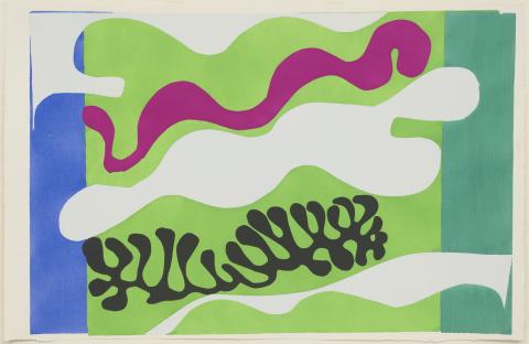 Henri Matisse Lagoon (Le Lagon) from Jazz 1947