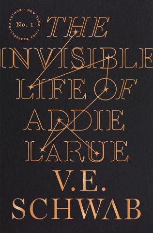 book jacket for The Invisible Life of Addie LaRue