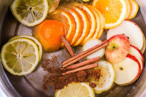 Fall simmer pot ingredients