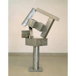 David Smith Cubi XVII, 1963 Polished stainless steel