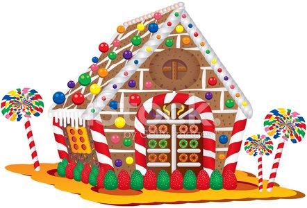 Candy House Clipart