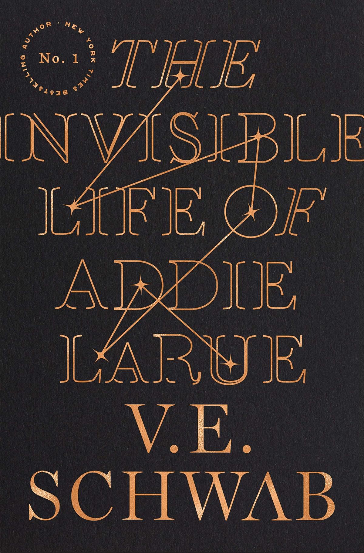 book jacket for The Invisible Life of Addie LaRue