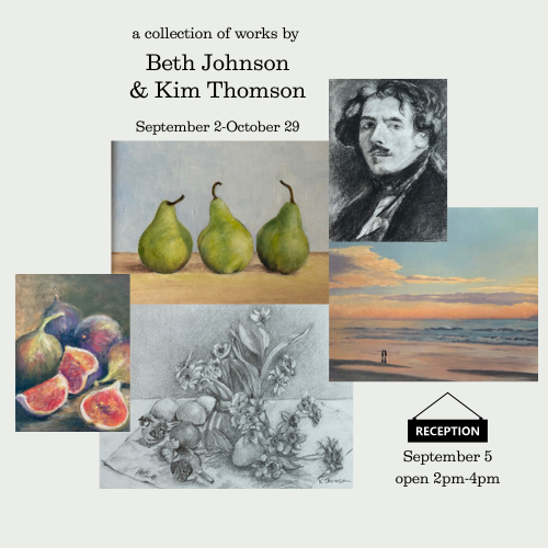 Beth Johnson and Kim Thomson's art work