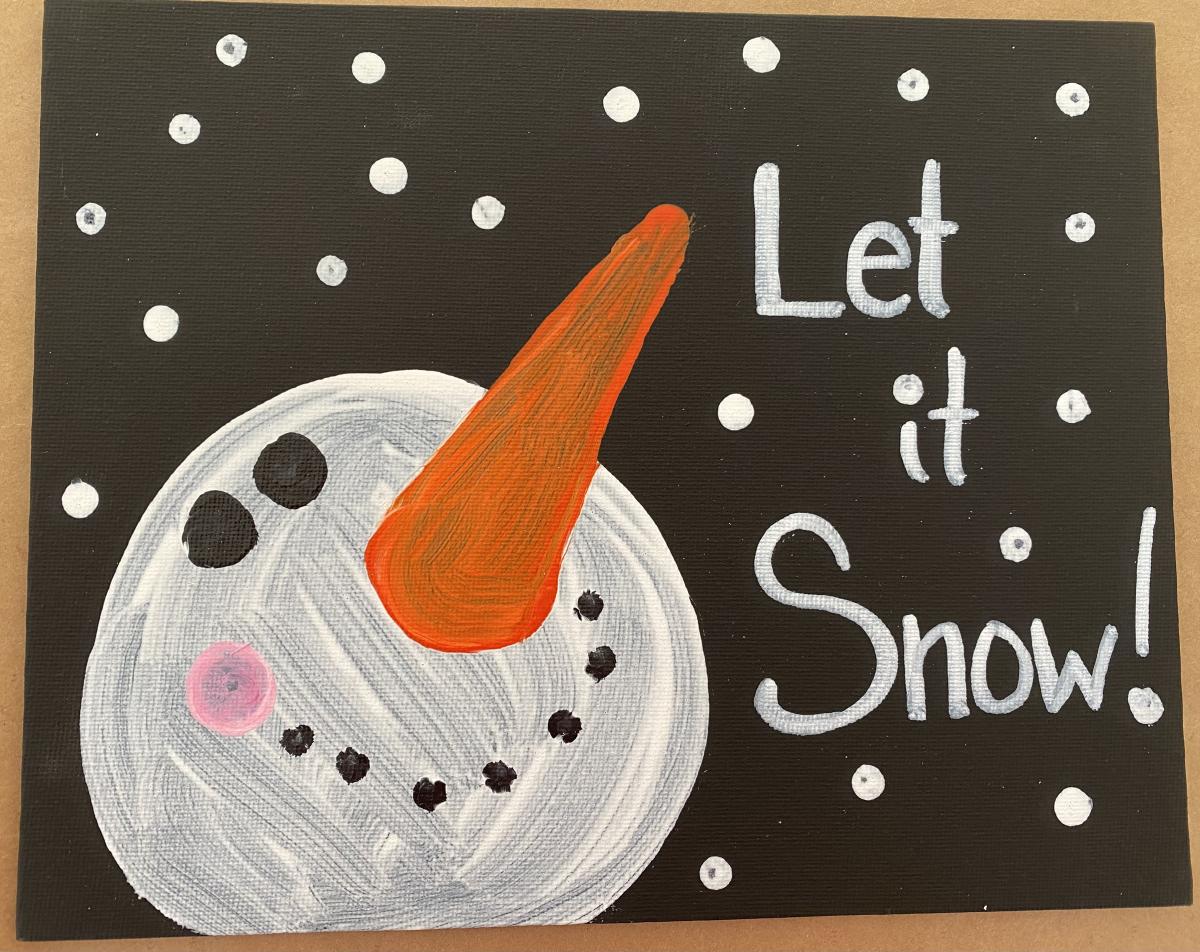 Let it Snow Painting